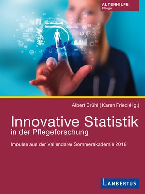 cover image of Innovative Statistik in der Pflegeforschung